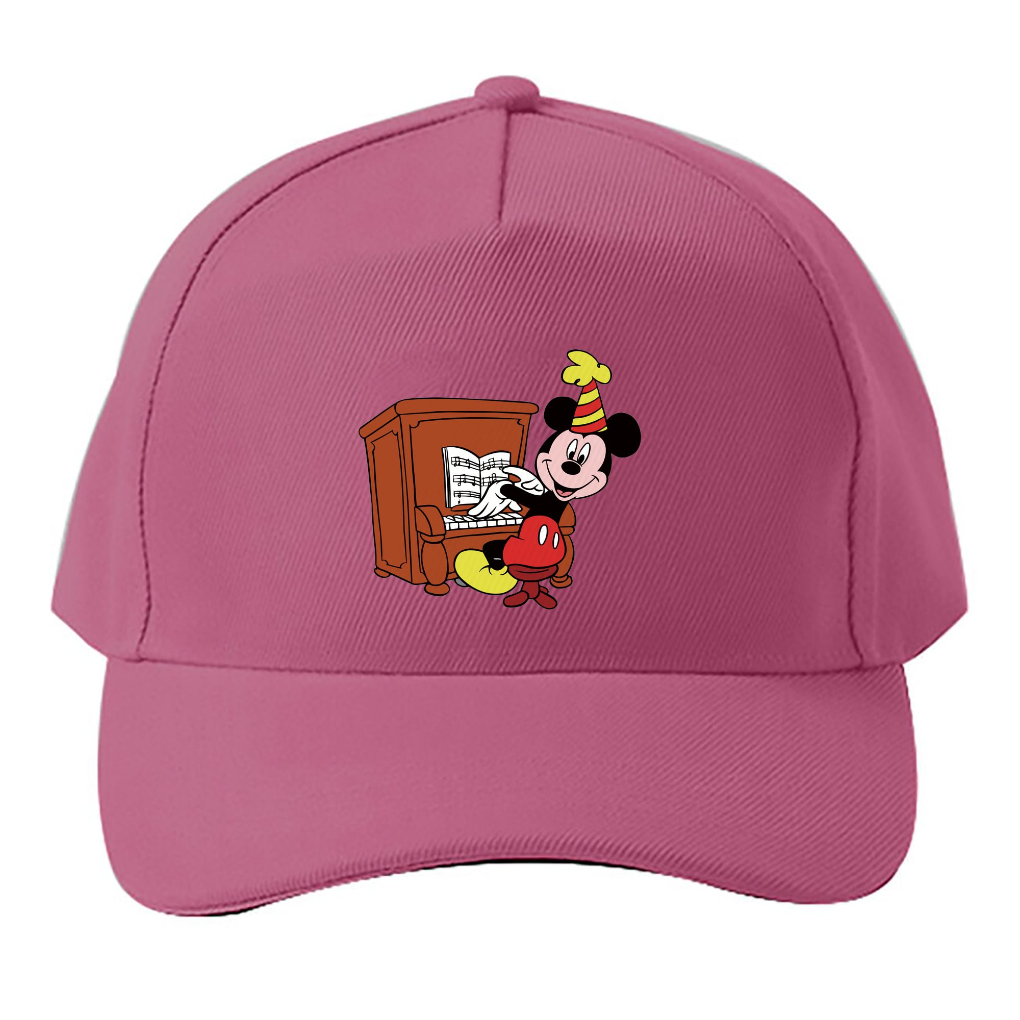 （画像用） ミッキーマウス Mickey Mouse ベースボールキャップ 綿100％ 男女兼用 帽子 スポーツ
